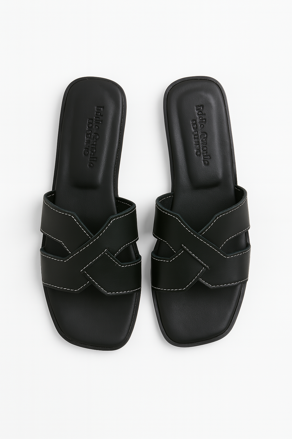 GIOIA BLACK LEATHER