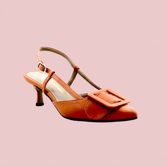 MIA LEATHER ORANGE