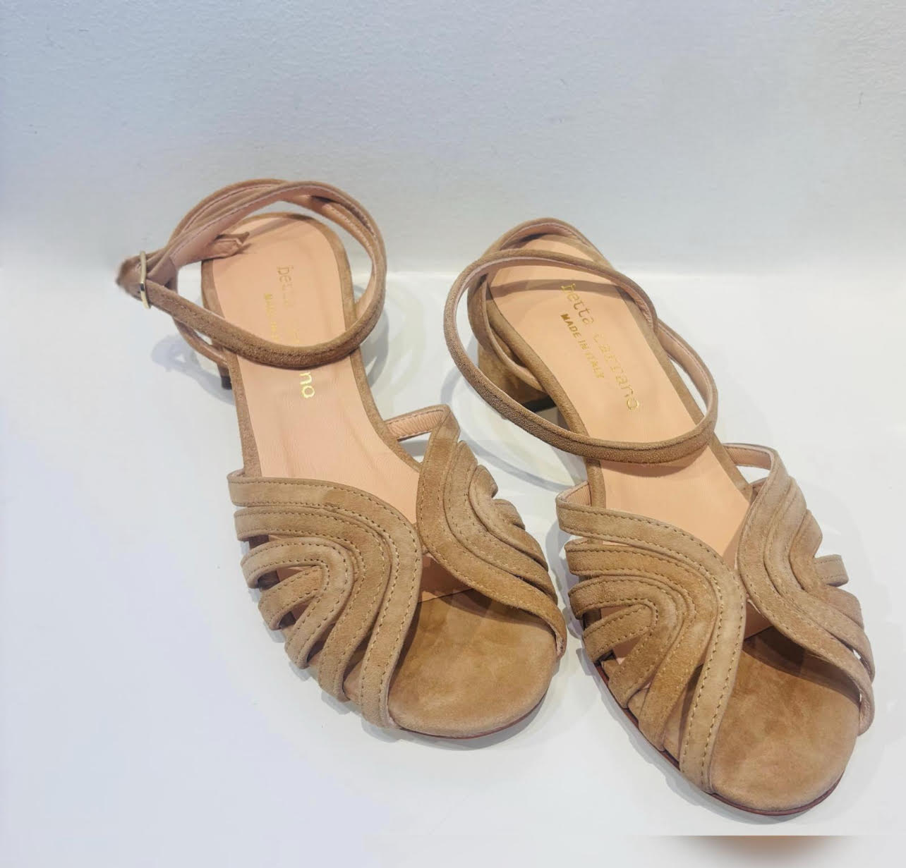 VERA CAMEL SUEDE