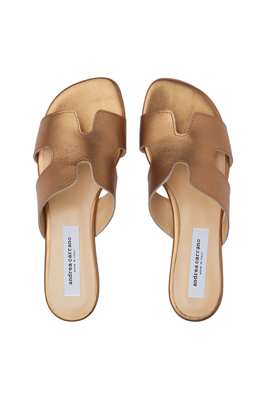 H-SANDAL BRONZE LEATHER