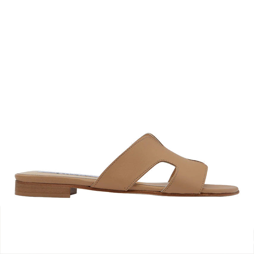 H-SANDAL CAMEL LEATHER