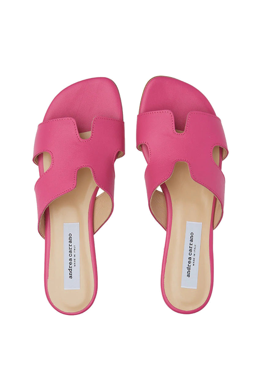 H-SANDAL HOT PINK LEATHER