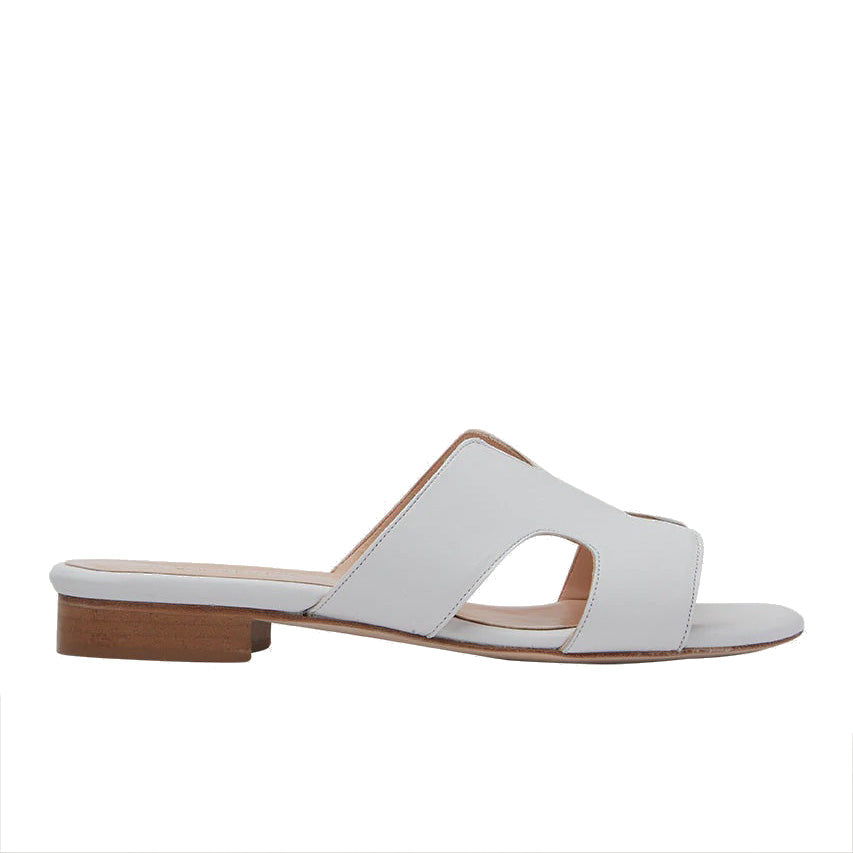 H-SANDAL WHITE LEATHER