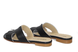 H-SANDAL BLACK NAPPA