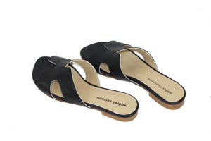 H-SANDAL BLACK NAPPA